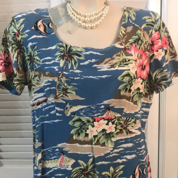 Vintage Hilo Hattie Hawaiian Dress - Picture 2 of 8
